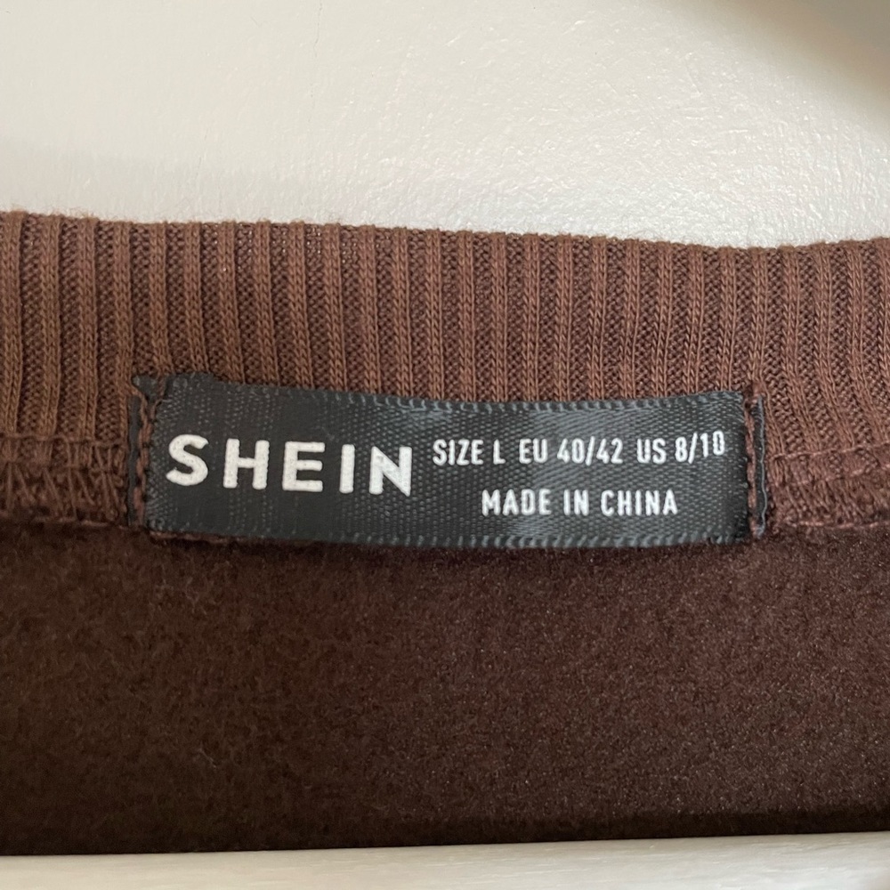 Shein Brooklyn Brown Sweater - Picture 6 of 7